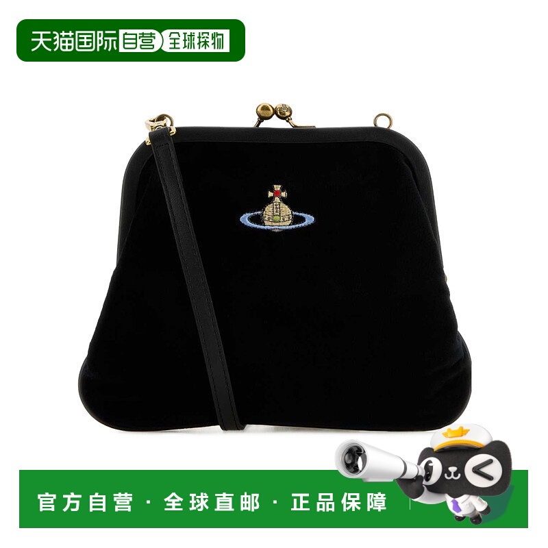 香港直邮Vivienne Westwood Granny徽标图案手提包 4B01000IWW00Z