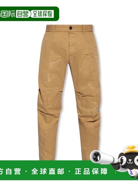 香港直邮Dsquared2 二次方 男士 徽标休闲裤 S74KB0822S41794