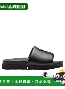 【99新未使用】香港直邮Prada 徽标细节凉拖鞋 2X30992DL8