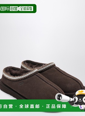 香港直邮Ugg 男士 Tasman cocoa-coloured eather 便鞋 1174671SU