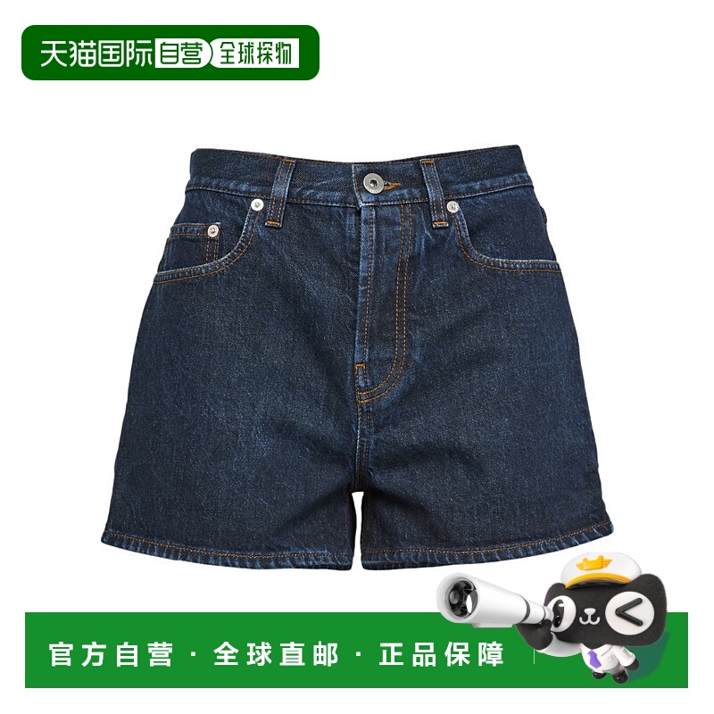 香港直邮Burberry 腰带环牛仔短裤 BUR8SMX7