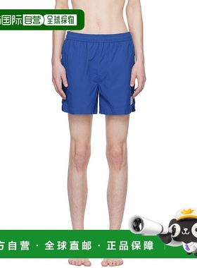 香港直邮A-COLD-WALL* 男士 蓝色 Essential 泳裤 ACWMSW002
