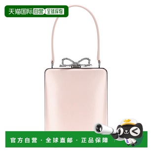 女士 Portrait Pink Bow 皮革迷你包袋 1h可退 ... 香港直邮Self