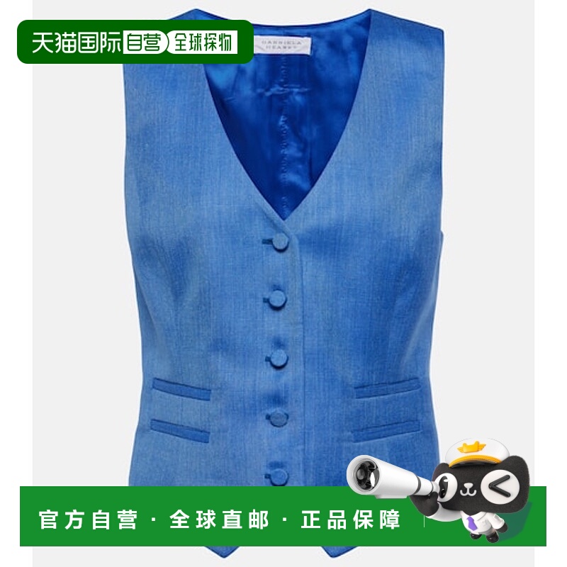 1h可退 香港直邮Gabriela Hearst 女士 Coleridge 羊毛丝质亚麻背