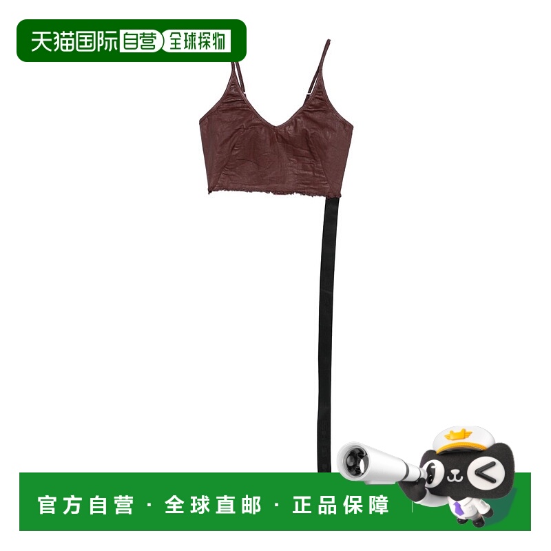 香港直邮Rick Owens Drkshdw 细肩带吊带 DS02E7132SDSW