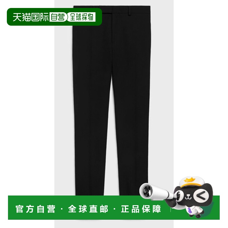 1h可退 Celine 思琳 男士 直筒休闲裤 2P96A092D直筒裤羊毛