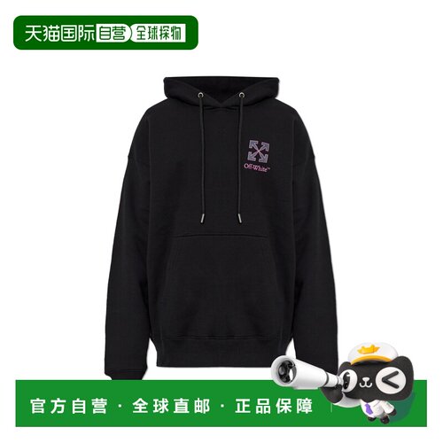 欧洲直邮off-white 男士 帽衫运动夹克衫