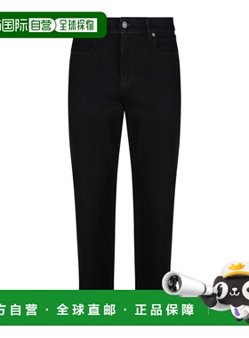 1h可退 香港直邮GOLDEN GOOSE 男士 CLOTHING 黑色弹性纤维牛仔裤