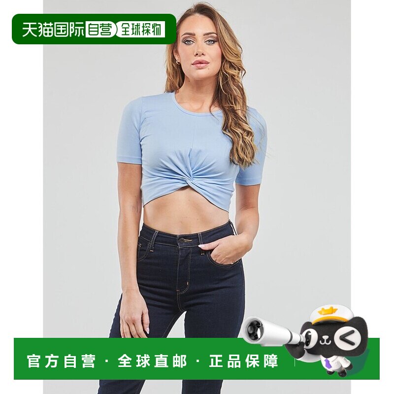 欧洲直邮Noisy May  NMTWIGGI S/S TOP NOOS 女装女士罩衫宽松短