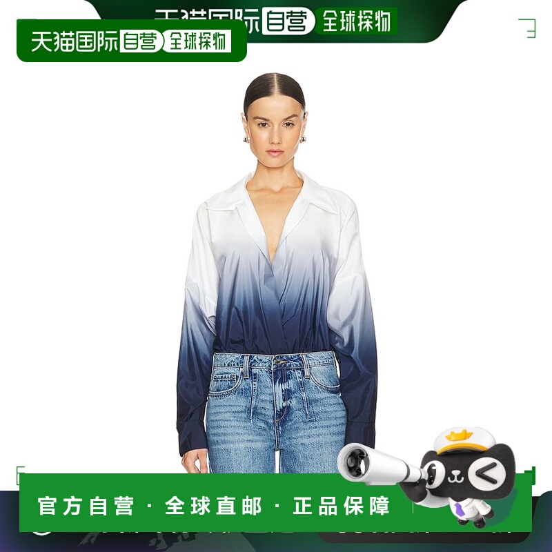 1h可退 香港直邮NORMA KAMALI 诺玛 卡玛丽 女士 宽松款男友风衬