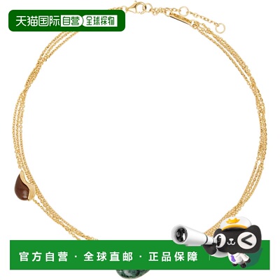 1h可退 香港直邮Bottega Veneta 葆蝶家 女士 Drop Marble 项链 8