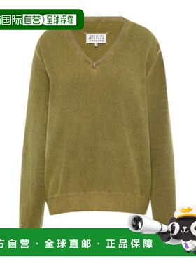 1h可退 香港直邮Maison Margiela V领毛衣 S51HN0007M13224