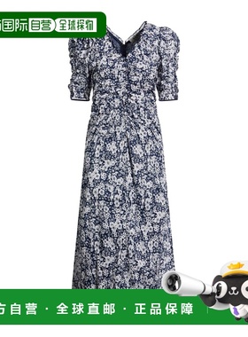 1h可退 香港直邮SEA 海洋 女士 长款连衣裙 blue蓝色 舒适时尚