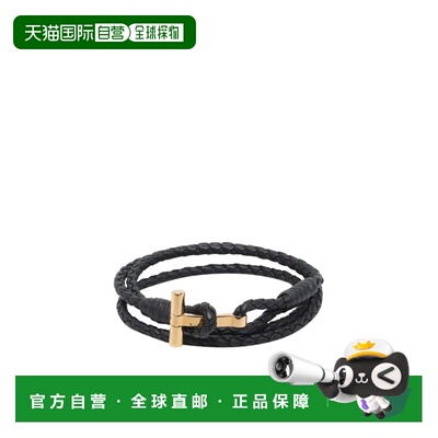 香港直邮TOM FORD 男士手链手镯 JM005ICL002GNAABLACK CO 黑色