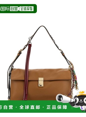 1h可退 香港直邮Prada 普拉达 女士 流蘇細節大單肩包 1BD378VOO6