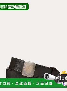 自营欧洲直邮RALPH LAUREN拉夫劳伦RRL带滑动扣的皮带情人节礼物