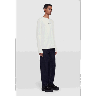 香港直邮Jil Sander 圆领长袖T恤 J47GC0116J20103