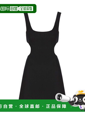 1h可退 香港直邮valentino 华伦天奴 女士 深V领连衣裙 XB0VAYY56