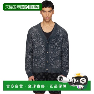 灰色 男士 Fluffy Monogram MAW 1h可退 开衫 香港直邮Casablanca