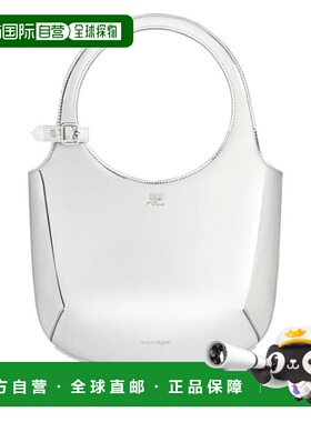 1h可退 香港直邮Courreges 女士 FOR SHOULDER 金属感包包 325GSA