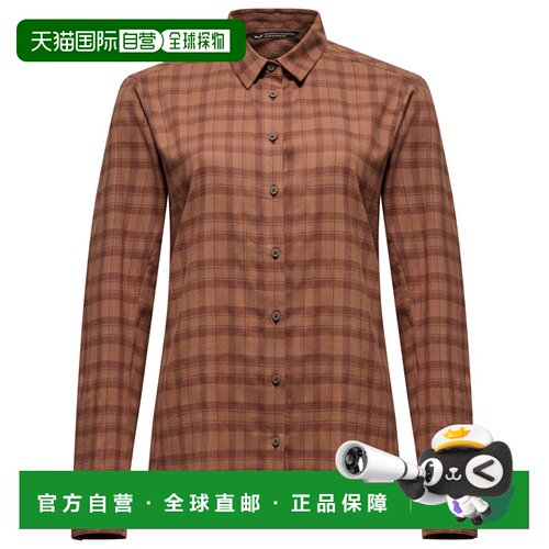 欧洲直邮SALEWA 女士衬衫 1331577EARTHBROWNCHOC【付后1h可退】