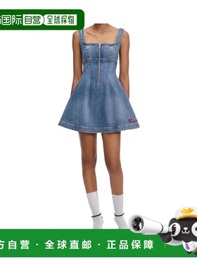 1h可退 香港直邮Self-Portrait 牛仔迷你连衣裙 RS26812S