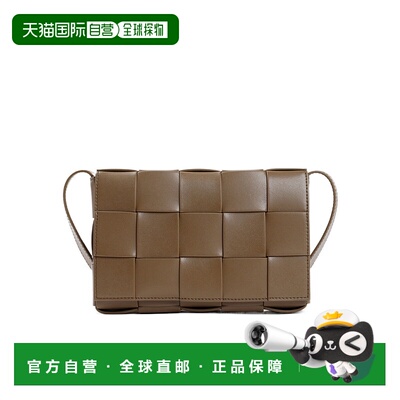 【99新未使用】香港直邮Bottega Veneta 中号Cassette编织翻盖单
