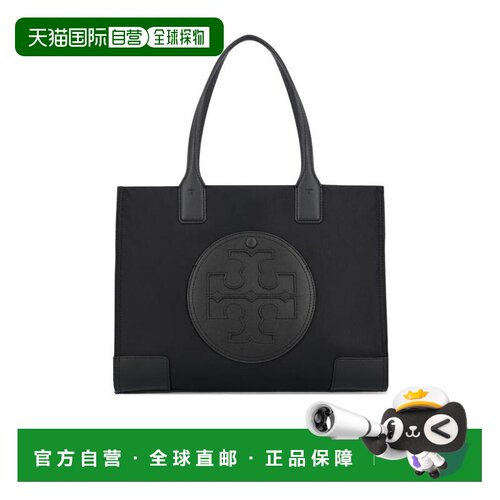 Tory Burch logo标志手提包 88578 黑色 【付后1h可退】