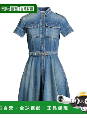 1h可退 香港直邮mcqueen 亚历山大 麦昆 女士 衬衫式连衣裙