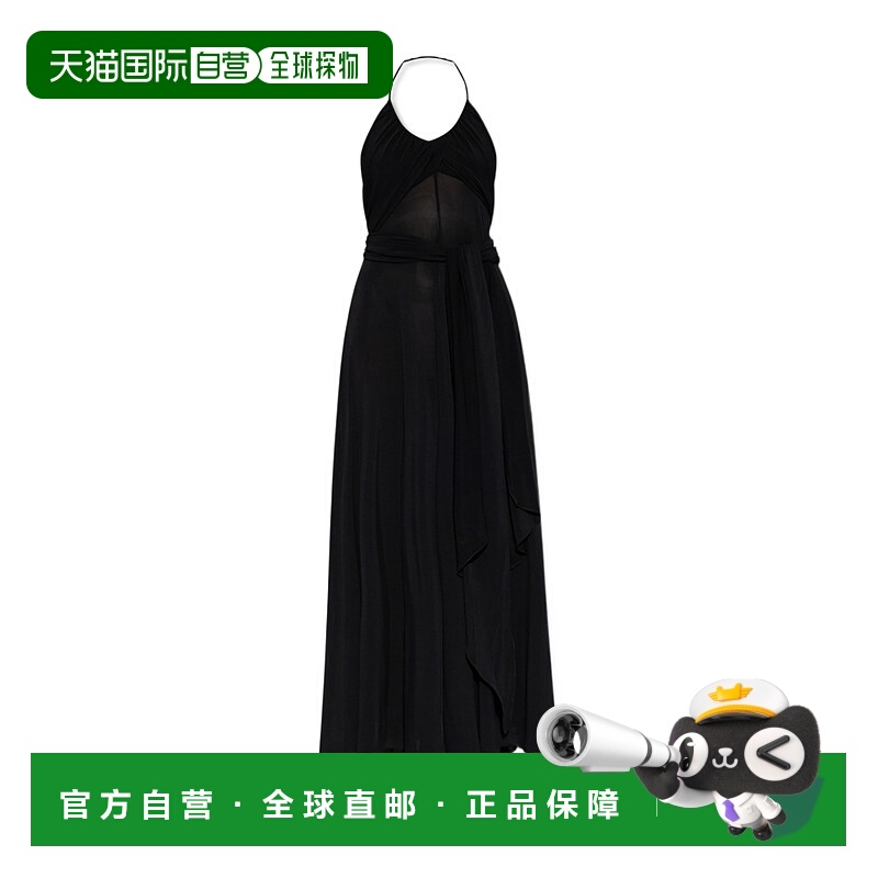 香港直邮Alaia 不对称露肩连衣裙 AA9R2707J050B