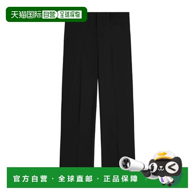 1h可退 香港直邮Celine 羊毛休闲裤 RP0EY947C.直筒裤