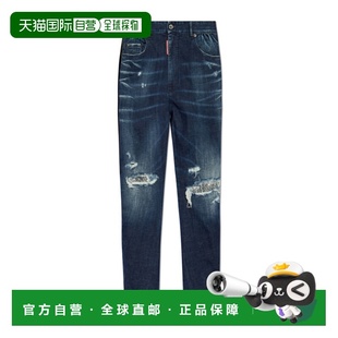 香港直邮Dsquared2 S74LB1682S30664 多口袋牛仔长裤