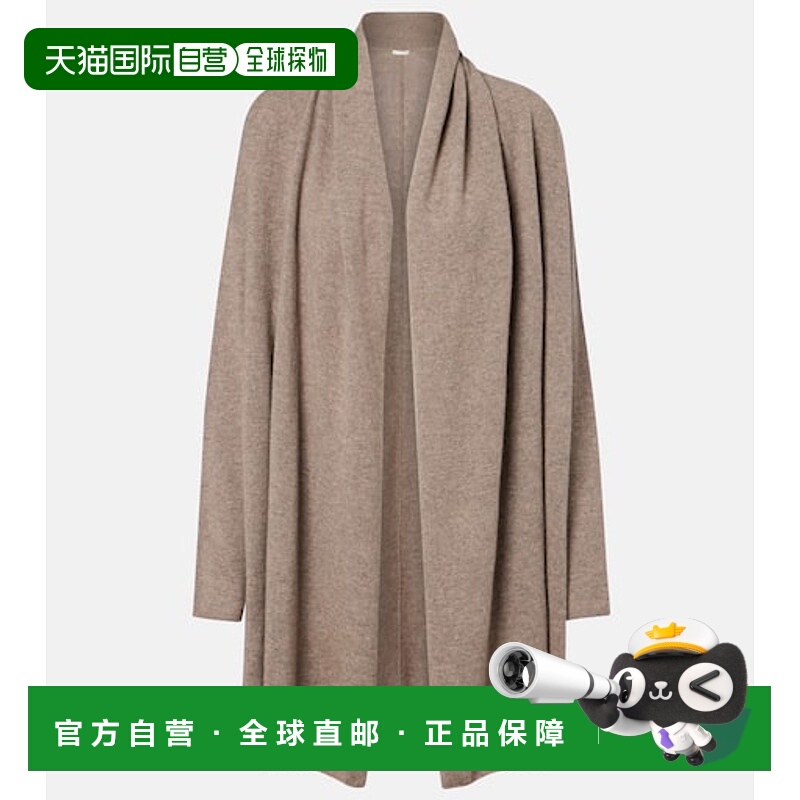 香港直邮The Row 女士 Merin 羊绒针织开衫 beige米色 舒适时尚