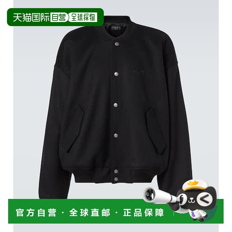 香港直邮Balenciaga 巴黎世家 男士 羊毛短夹克 black黑色 舒适时,男装,夹克,淘宝优惠券,粉丝福利购,淘宝优惠卷