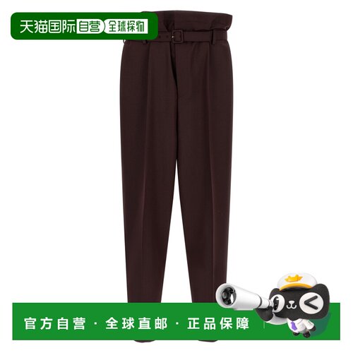 香港直邮Saint Laurent 圣罗兰 男士 'Paper-Bag' 长裤 857058Y1N