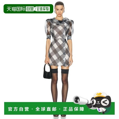 香港直邮ALESSANDRA RICH 亚历山德拉.瑞秋 女士 迷你珠宝纽扣连