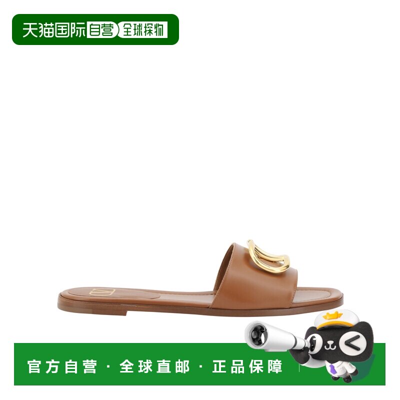 1h可退 香港直邮VALENTINO 女士凉鞋 WS0BD5DSHHG5 AW2025 棕色 V