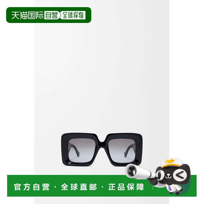 自营1h可退 欧洲直邮Loewe罗意威 Anagram系列女士黑色醋酸纤维方