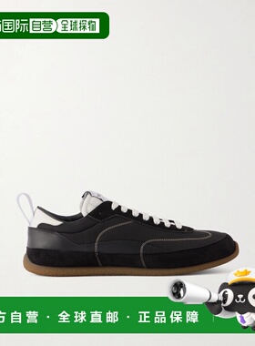 香港直邮1h可退 mcqueen 亚历山大 麦昆 男士 EC1 尼龙绒面革皮质