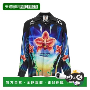 付款1h内可退 香港直邮Casablanca 男士 'Orchid Racer' 衬衫 MSP
