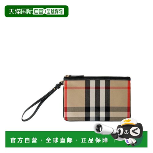 香港直邮Burberry 拉链手拿包 81092751 【付后1h可退】