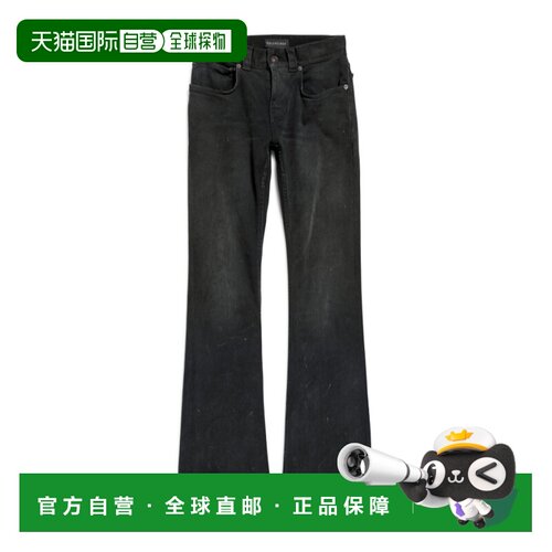 香港直邮Balenciaga BOOTCUT修身长裤 838692TSWC3牛仔裤喇叭裤