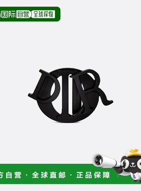 1h可退 欧洲直邮DIOR 迪奥 25秋冬 4973RVVAR_H00N 男士 腰带扣 D