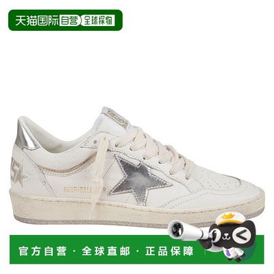 香港直邮GOLDEN GOOSE 女士 Ball star低帮休闲鞋 GWF00746F00756