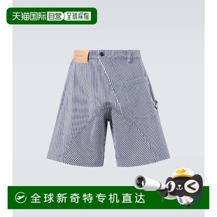 男士 條紋棉質(zhì)短褲 香港直郵J.W. blue藍(lán)色 舒適 Anderson 1h可退