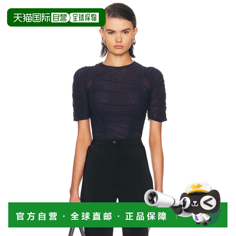 1h可退 香港直邮Mugler 穆勒 女士 短袖上衣 25F3TO0816595