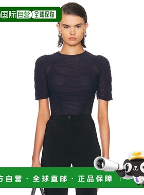 1h可退 香港直邮Mugler 穆勒 女士 短袖上衣 25F3TO0816595