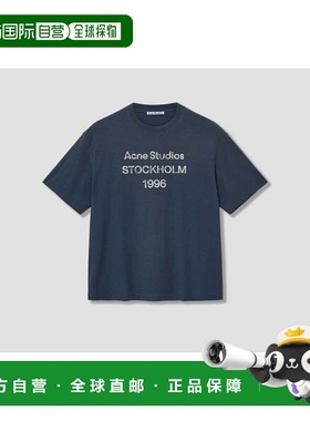 香港直邮Acne Studios 艾克妮 女士 EXFORD U 1996 CL0196 蓝色T