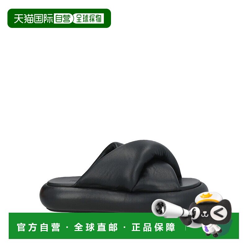 1h可退 香港直邮J.W. Anderson 女士 凉鞋 black黑色 舒适时尚