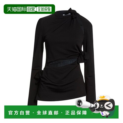 1h可退 香港直邮Acne Studios 艾克妮 女士 上衣 black黑色 舒适